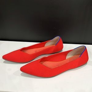 Rothy’s Limited Edition Retired Flame The Point Flats